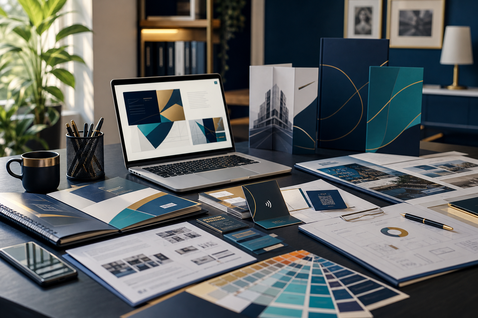 Premium Media Ghar print and digital brand studio visual