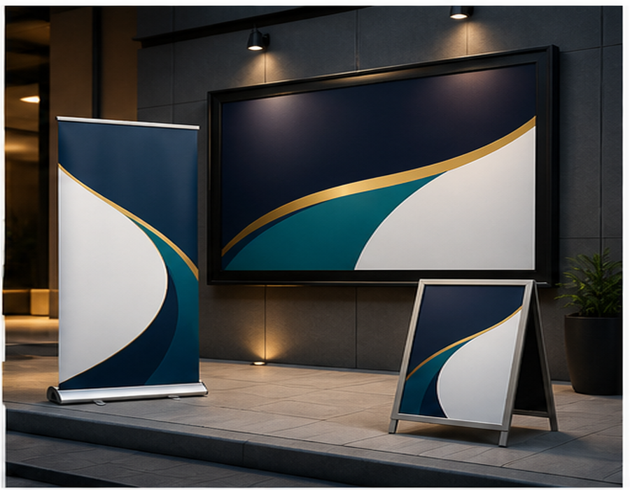 Flex, Banner & Outdoor Branding visual